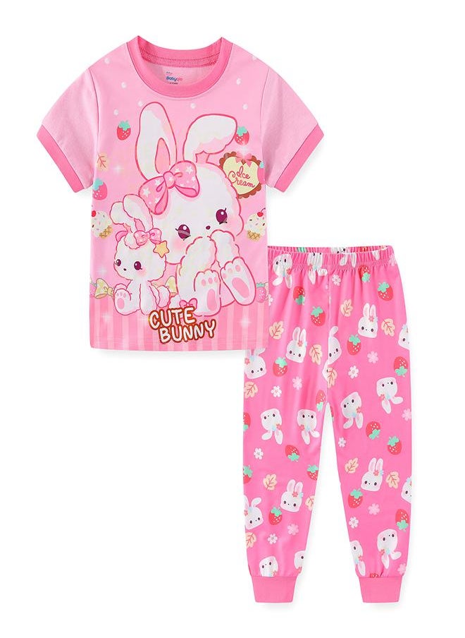 Sweet Bunny and Berry Fun Pajama Set