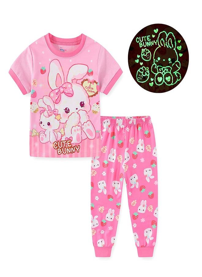 Sweet Bunny and Berry Fun Pajama Set