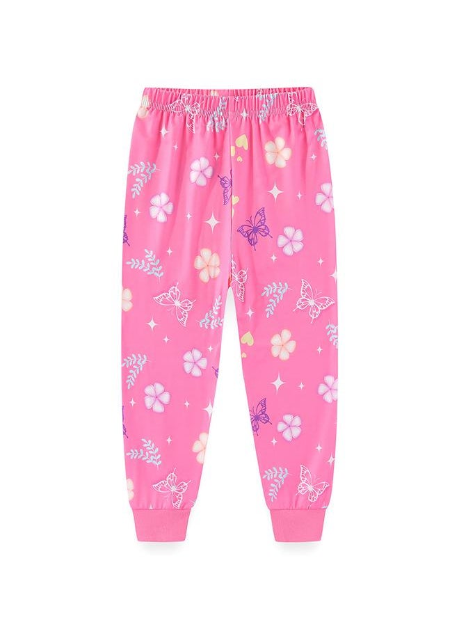 Royal Unicorn with Butterfly Crown Pajama Set