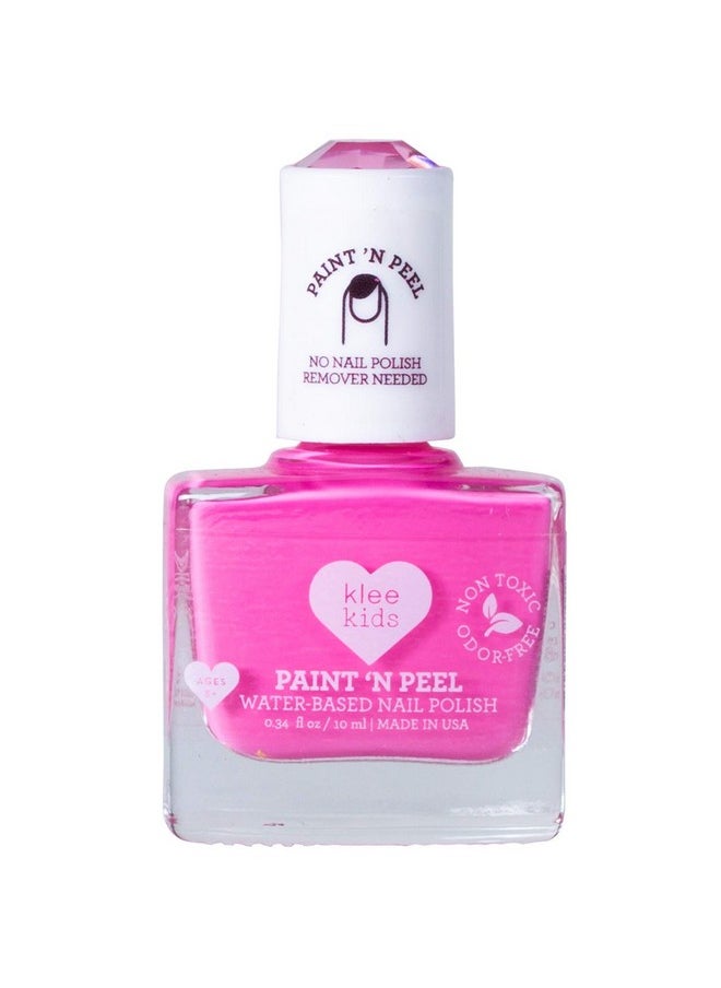 Klee Kids Water-Based Peelable Nail Polish Gift Set. Odor-Free. Non-Toxic. Made in USA. (Starry Sky Kiss)