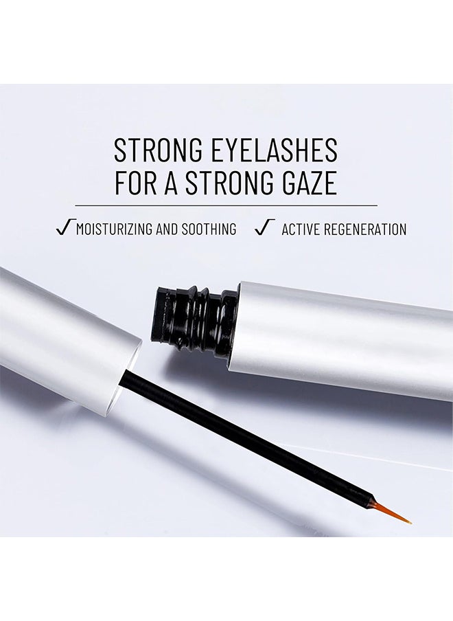 Advanced Eyelash Growth Serum 5ml, Eyelash Enhancing Serum, Appearance of Longer and Thicker Eyelashes, Enhances and Protect Against Breakage, Improving Flexibility