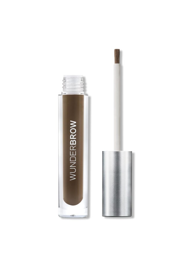 WUNDERBROW Eyebrow Gel, Waterproof, Smudgeproof, Lasts for Days, Shade: Deep Black/Brown, Vegan and Cruelty-Free