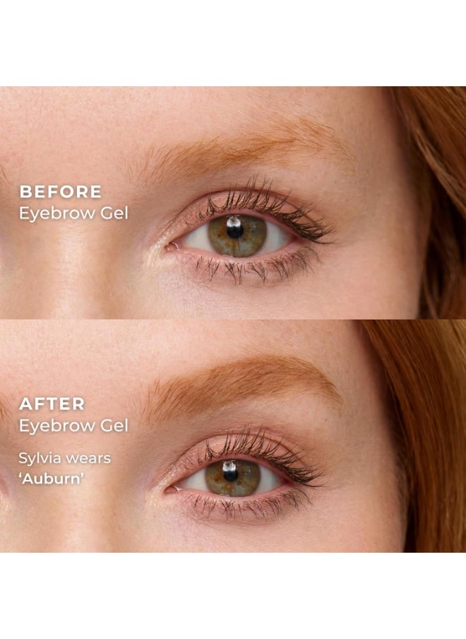 WUNDERBROW Eyebrow Gel, Waterproof, Smudgeproof, Lasts for Days, Shade: Auburn, Vegan and Cruelty-Free