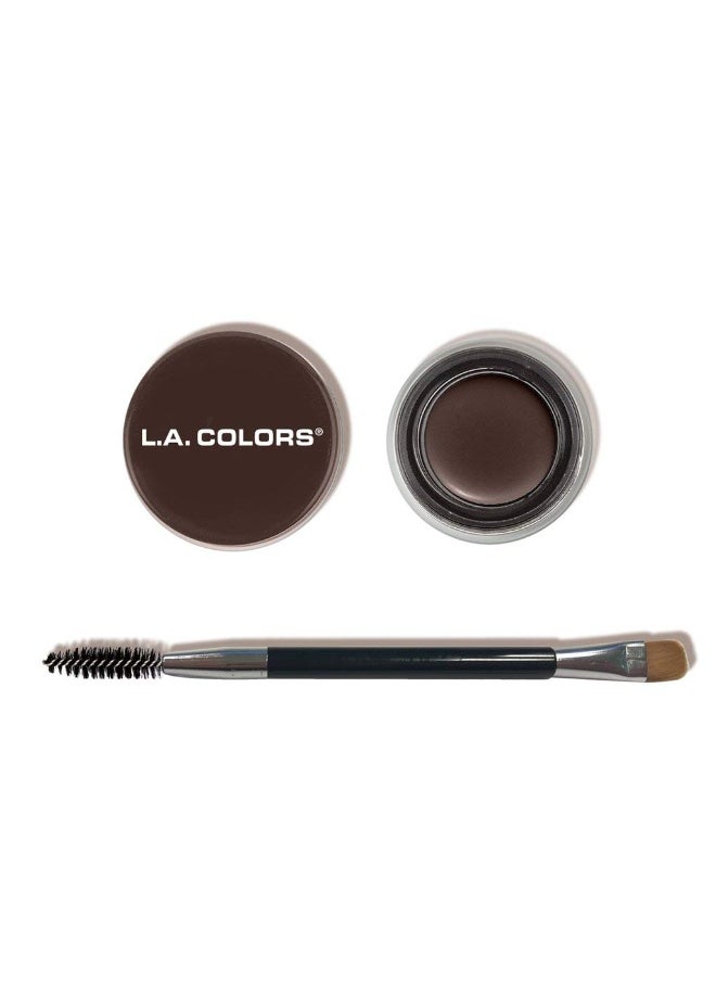L.A. COLORS Browie Wowie Brow Pomade (carded), Dark Brown CBBP782A