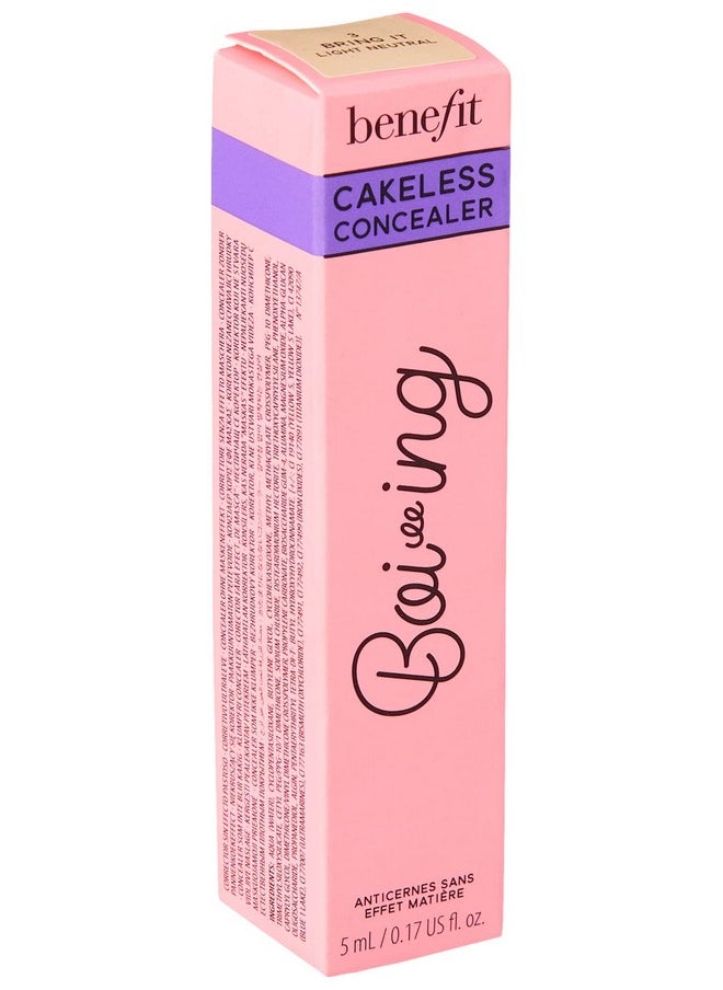 Benefit Boi-ing Cakeless Concealer Shade 03 Light, 0.17 Ounce