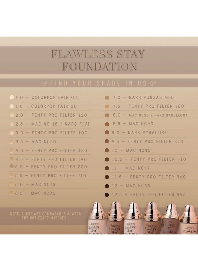 Flawless Stay Foundation (Shade 6.5)