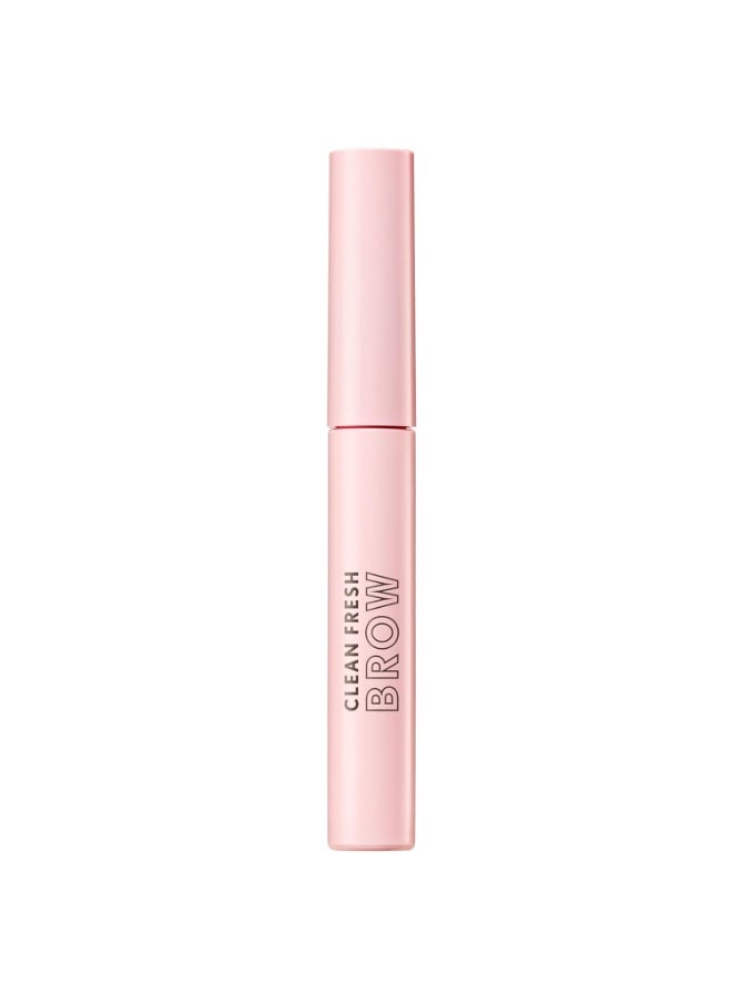 CoverGirl Clean Fresh Brow, 600 Dark Brown, Eyebrow Gel, Long-Lasting, Vegan Formula, Natural Looking, Easy to Apply, Doesn't Smudge, 0.18oz