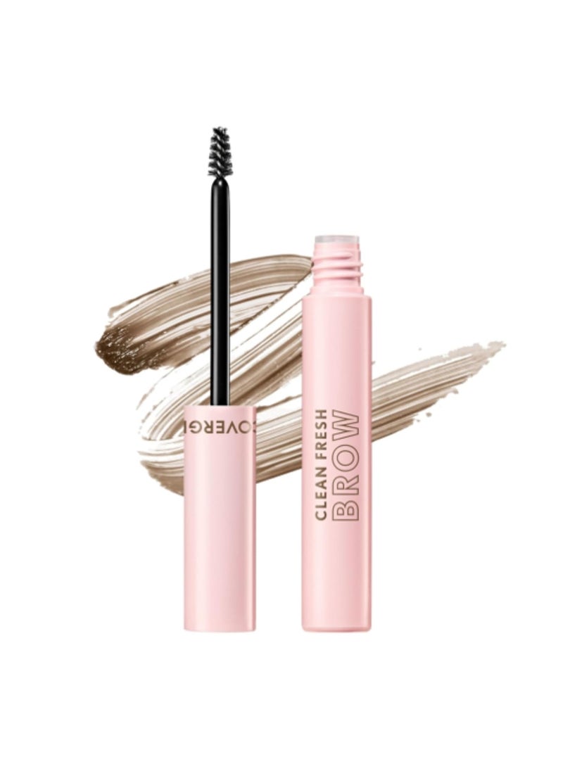 CoverGirl Clean Fresh Brow, 400 Soft Brown, Eyebrow Gel, Long-Lasting, Vegan Formula, Natural Looking, Easy to Apply, Doesn't Smudge, 0.18oz