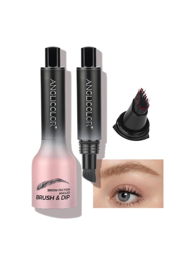 Upgraded Liquid Microblading Eyebrow Pen,Teardrop Angled Micro Eyebrow Brush To Microblading Eyebrow,Hair-Like Strokes,Natural Easy To Color Long Lasting Quick Drying (#01Blond)