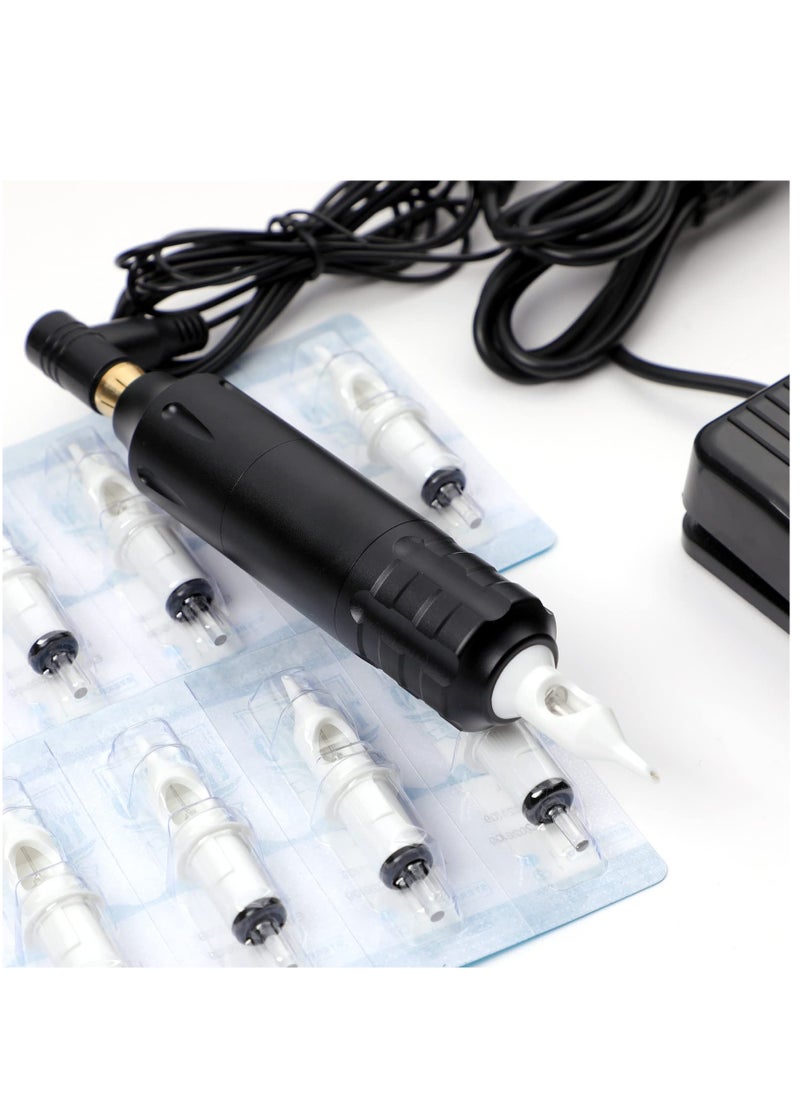 Dragonfly Tattoo equipment, full set of tattoo machine equipment, tattoo for beginners, Tattoo Machine Kit Black