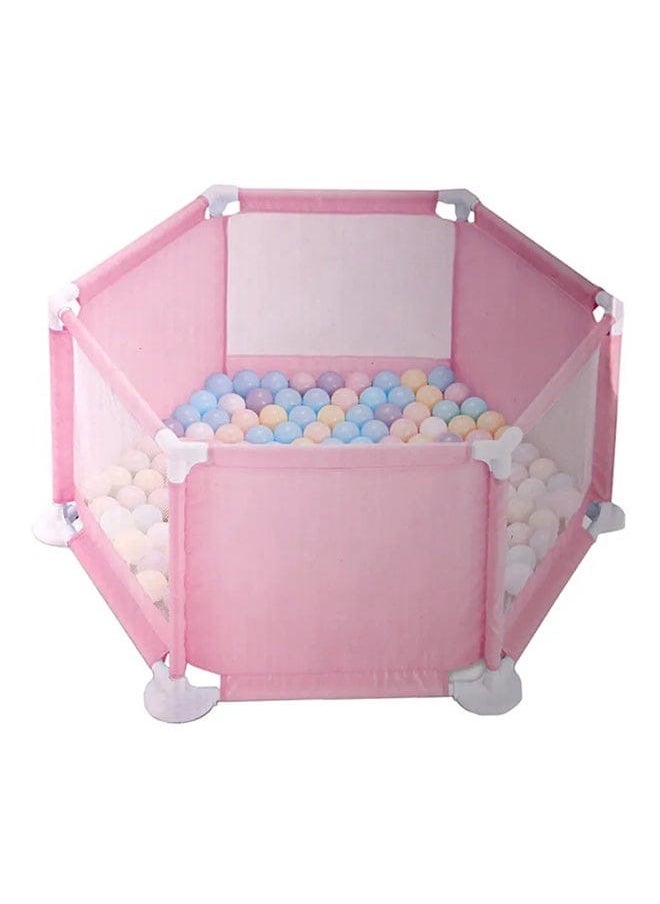 Happy Game Baby Safety Fence – Lightweight, Portable & Foldable Playpen (115cm) | Indoor & Outdoor Baby Bouncer Toy 6+ month baby ages
