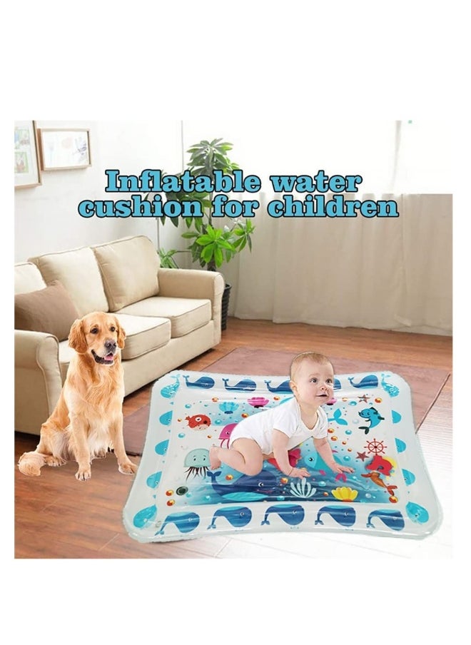 Time Water Mat Infant Toy Indoor Floor Inflatable Newborn Boys and Girls of 3 6 9 12 Months Fun Activity Center Toys Baby Early Development Centers