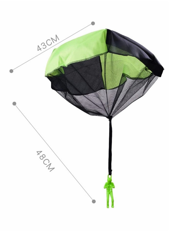Parachute Action Figures Toy for Children's Flying Toys ( 6 Pack )