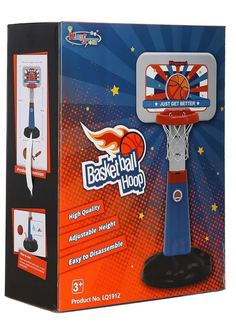 2-in-1 Adjustable Basketball Hoop & T-Ball Set for Toddlers – Indoor Outdoor Sports Activity Game Center – Kids Toy for Boys & Girls 3+ Years Old