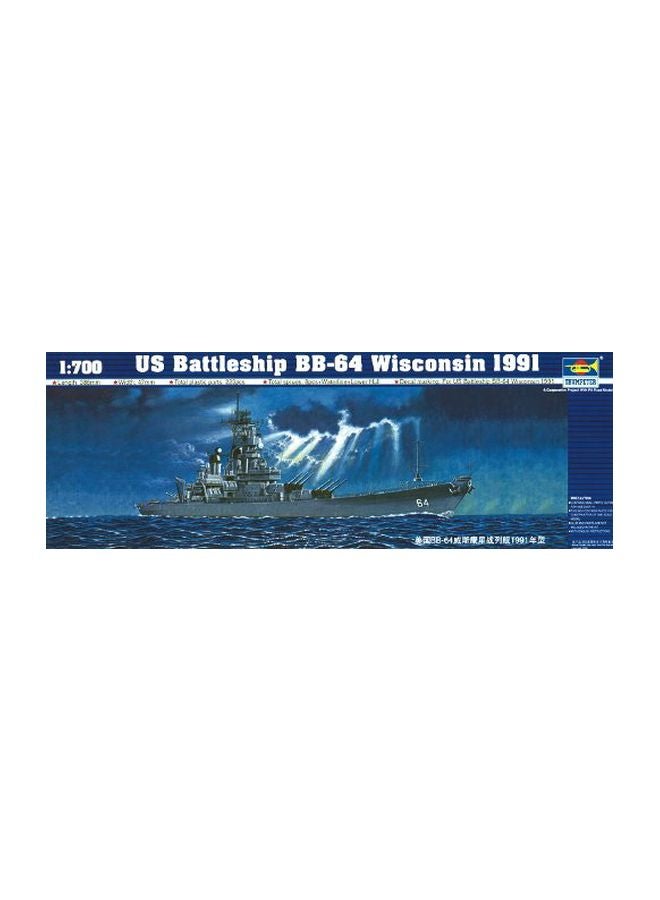 USS Wisconsin BB64 1991 Model TSM-5706