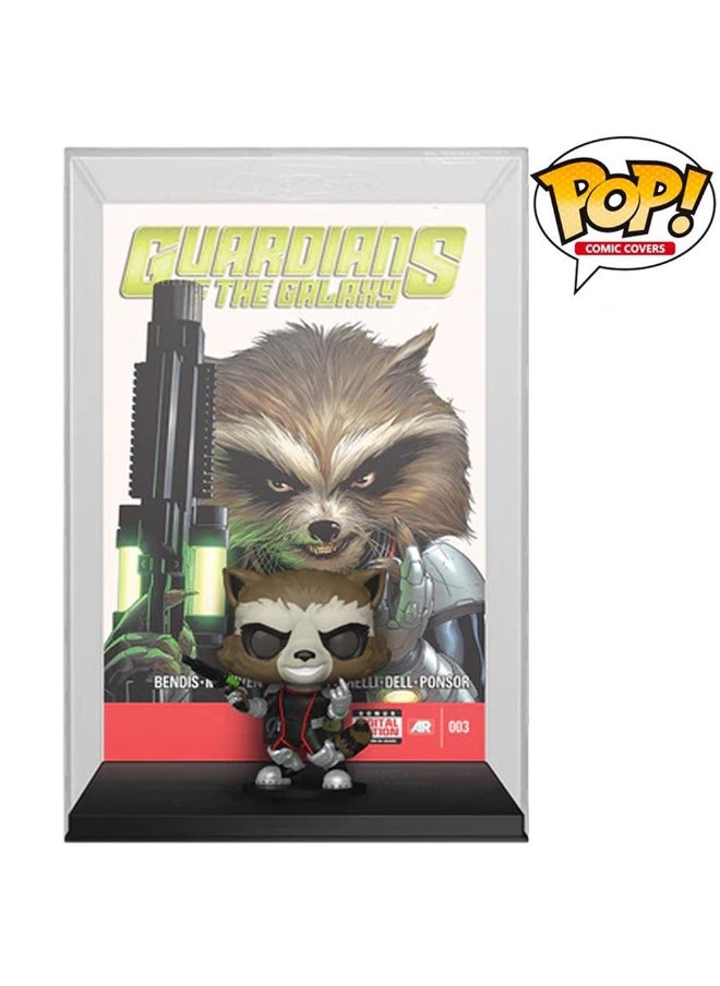 Pop Comic Cover! Marvel: Guardians of the Galaxy - Rocket Raccoon (Exc)
