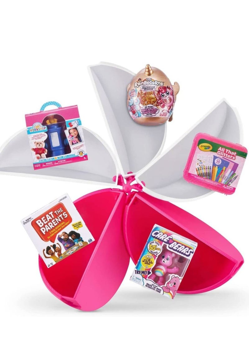 5 Surprise Toy Mini Brands，1 Collector's kit ，Real miniature toys by Zuru, Five times surprise ball, Mini blind box ball
