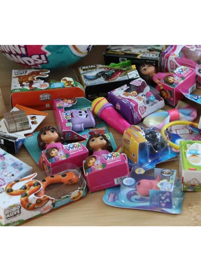 5 Surprise Toy Mini Brands，1 Collector's kit ，Real miniature toys by Zuru, Five times surprise ball, Mini blind box ball