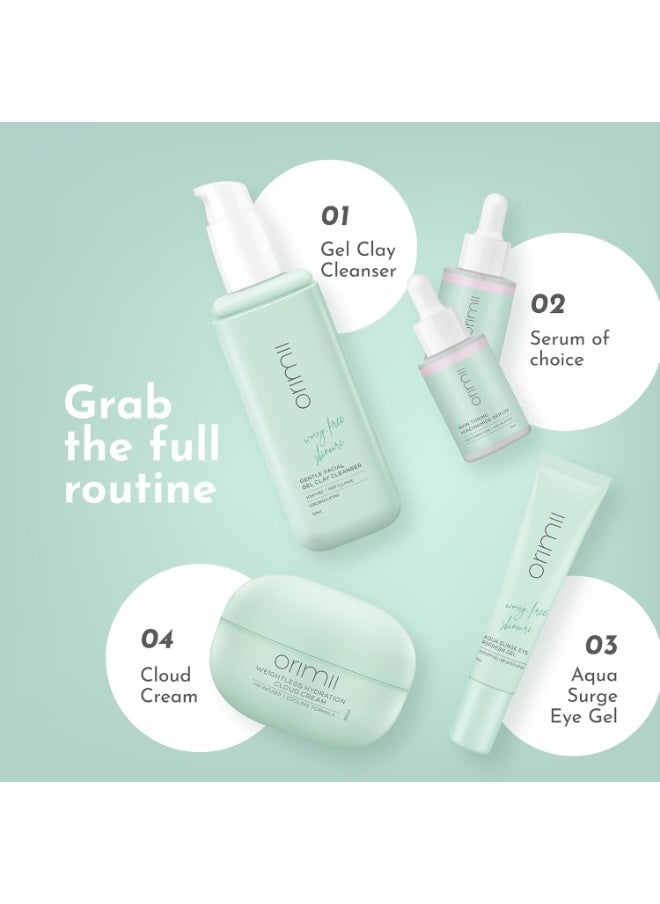 Under Eye Cream for Dark Circles | Enriched with Arctic Cloudberry (Natural Vitamin C) For Skin Brightening; Cucumber & Green Tea For Puffiness & Wrinkles Reduction - Gel Based (15ml)