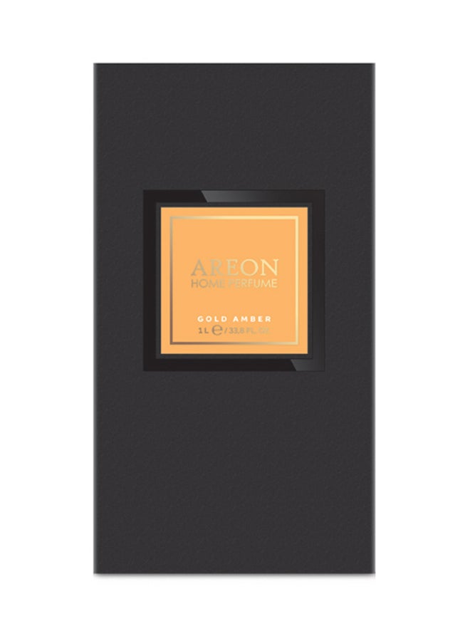 Gold Amber Sticks Home Perfume Yellow/Beige/Clear 1Liters