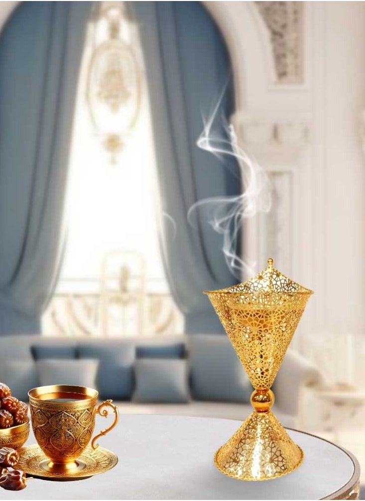 Elegant Design Incense Burner Arabic Oud Holder for Home and Office Fragrance
