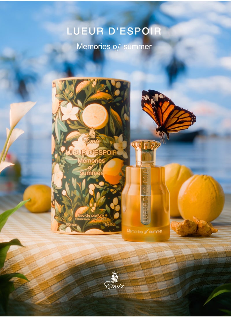 LUEUR D’ESPOIR MEMORIES OF SUMMER 100ML BY PARIS CORNER