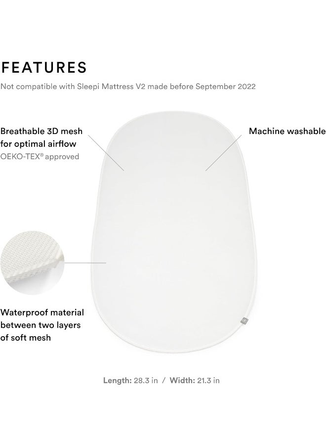 Stokke Sleepi Protection Sheet, White