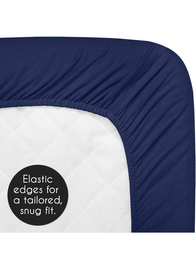Sweet Jojo Designs Red, White and Blue Changing Pad Cover for Baseball Patch Sports Collection