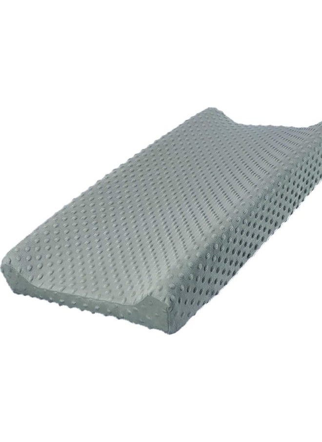 Owlowla Changing Pad Cover, Soft Minky Dots Changing Table Sheets for Baby Boy and Girl(Gray)