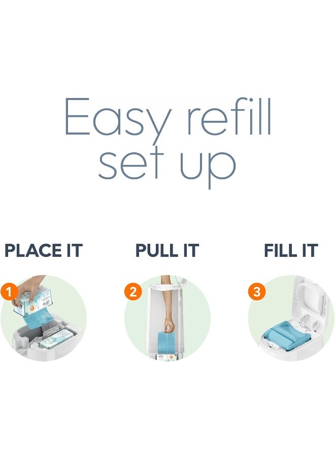 Diaper Genie Easy Roll Refill with 18 Bags