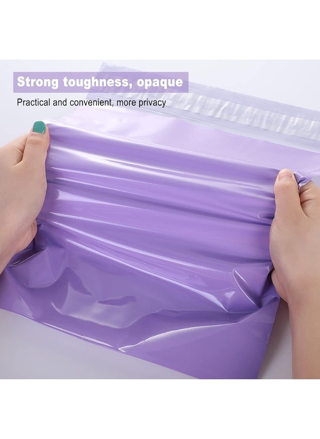Hipruict Adult Diaper Disposal Bags, Set of 100 Dirty Diaper Bags Disposable, Self-adhesive Seal, Waterproof and Leak-proof, Discreetly Hide Personal Elderly Diapers, Seal Odor, Purple