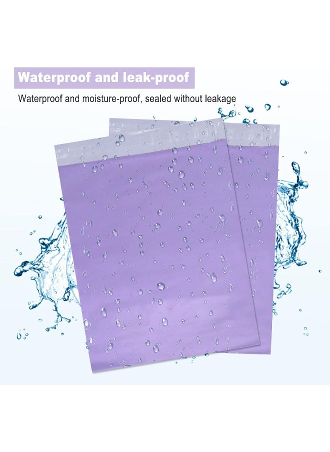 Hipruict Adult Diaper Disposal Bags, Set of 100 Dirty Diaper Bags Disposable, Self-adhesive Seal, Waterproof and Leak-proof, Discreetly Hide Personal Elderly Diapers, Seal Odor, Purple