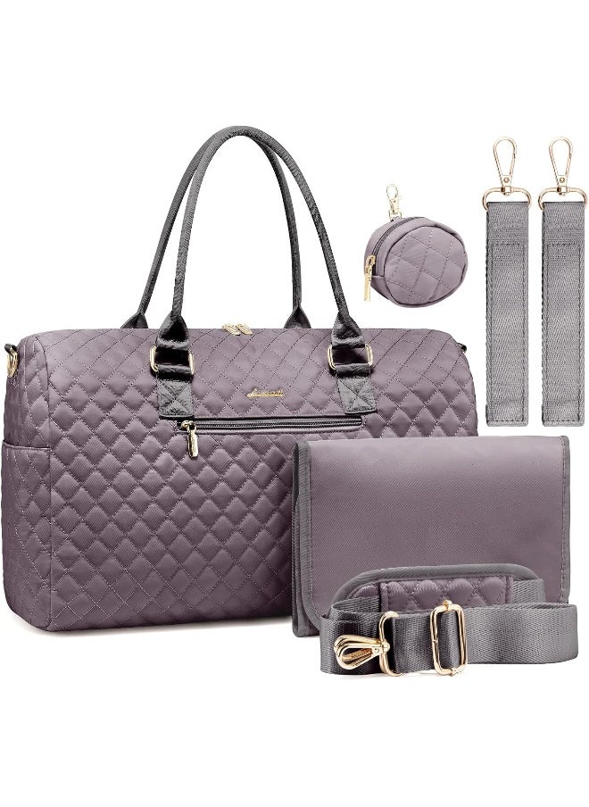 LOVEVOOK Diaper Bag Tote 5Pcs Set, Baby Accessories, Diaper Changing Bags
