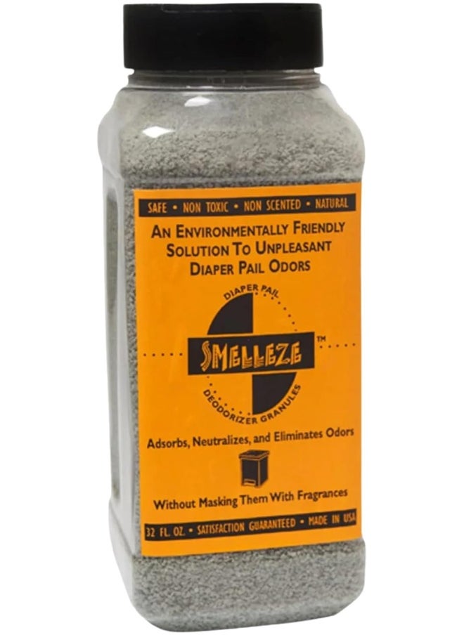 SMELLEZE Natural Diaper Pail Odor Control Deodorizer: 2 lb.