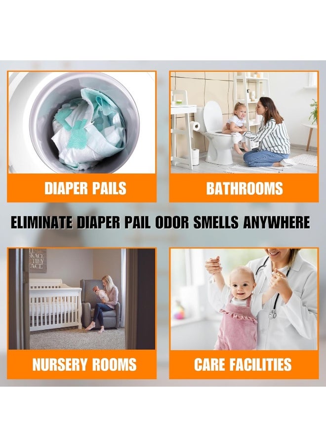 SMELLEZE Natural Diaper Pail Odor Control Deodorizer: 2 lb.