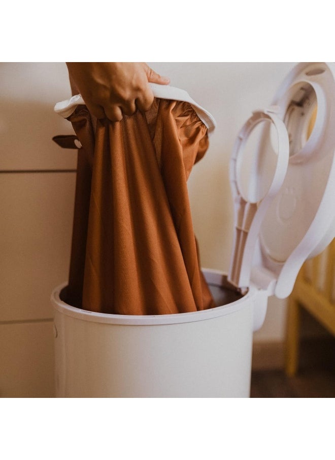 Nora's Nursery Pail Liner for Cloth Diapers - Reusable and Washable - Fits all Standard Diaper Pails - Waterproof Pail Liner with Strap for Diaper Pails, Laundry & Kitchen Garbage Cans