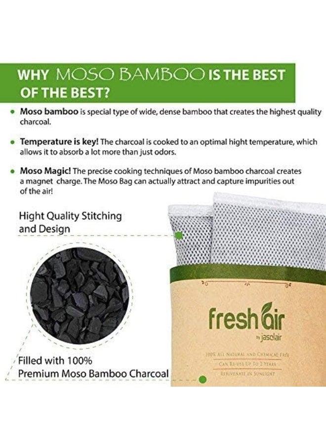 jasclair- Diaper Refill Liners - Compatible With Dekor Classic Regular Size Pail- Baby Scented Refills With Bamboo Charcoal Smell Eliminator Bags