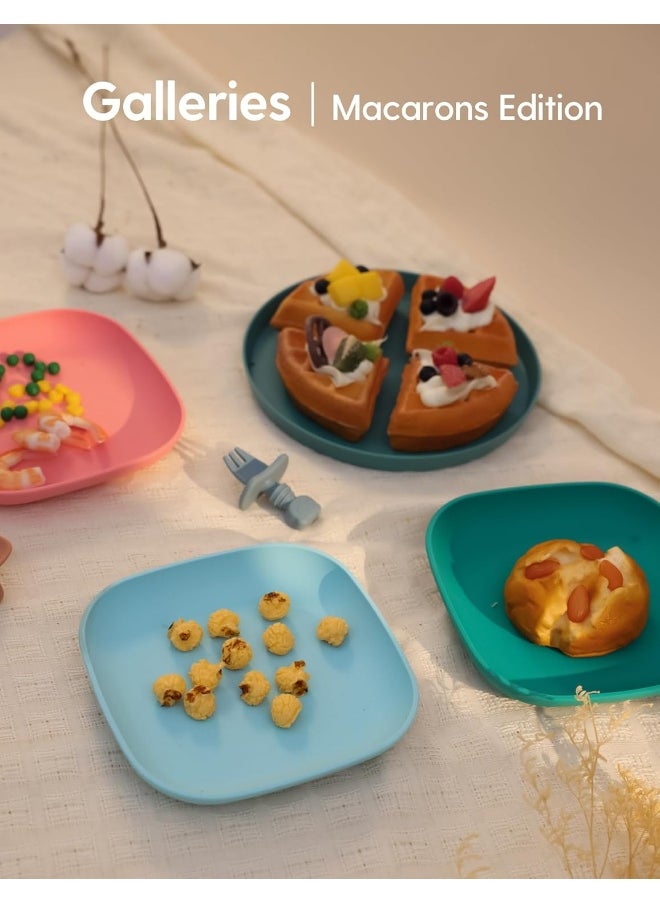 BABELIO Silicone Toddler Plates