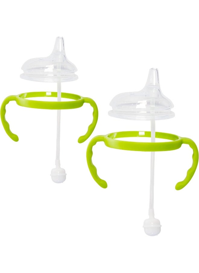 Botabee Soft Spout Transition Sippy Cup Kit for Comotomo Baby Bottles