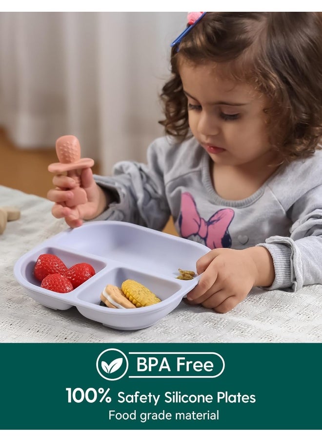 BABELIO Powerful Suction Plates for Baby and Toddler