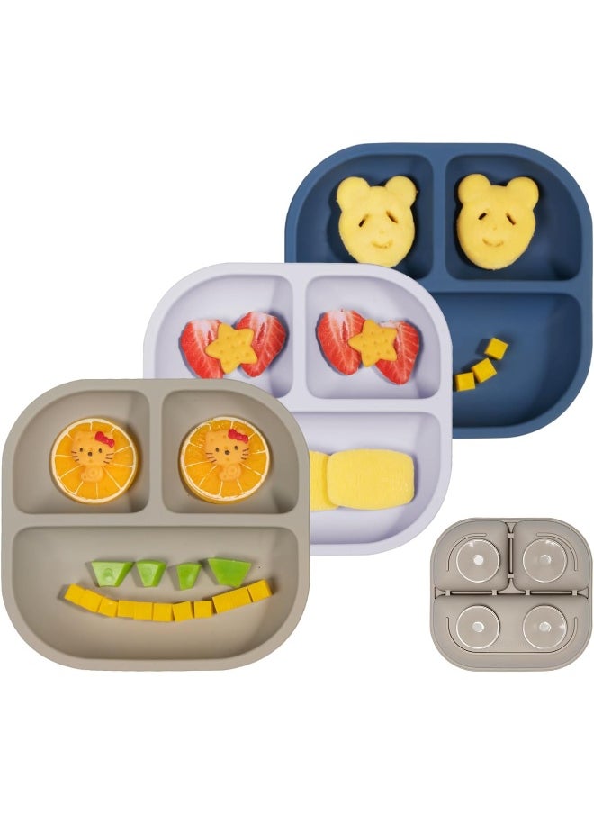 BABELIO Powerful Suction Plates for Baby and Toddler