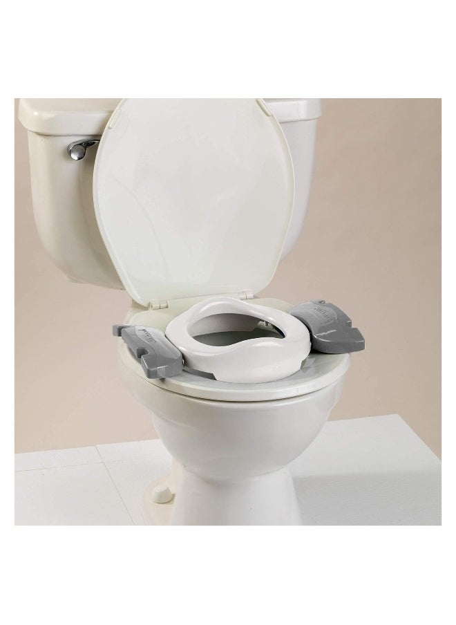Portable Travel Potty Train Seat for Kids Potette Plus in White and Pink Color Ideal for Outdoors