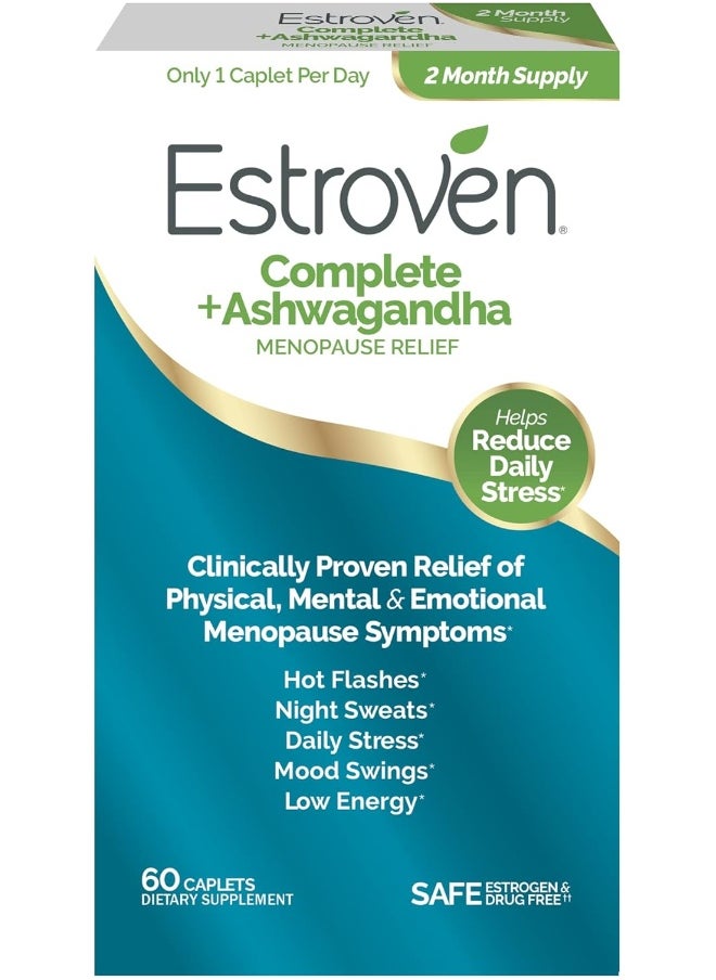 Complete + Ashwagandha Multi-Symptom Menopause Supplement For Women