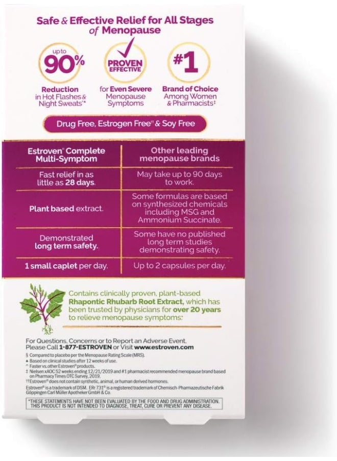 Complete Multi-Symptom Menopause Supplement For Women, 28 Ct.