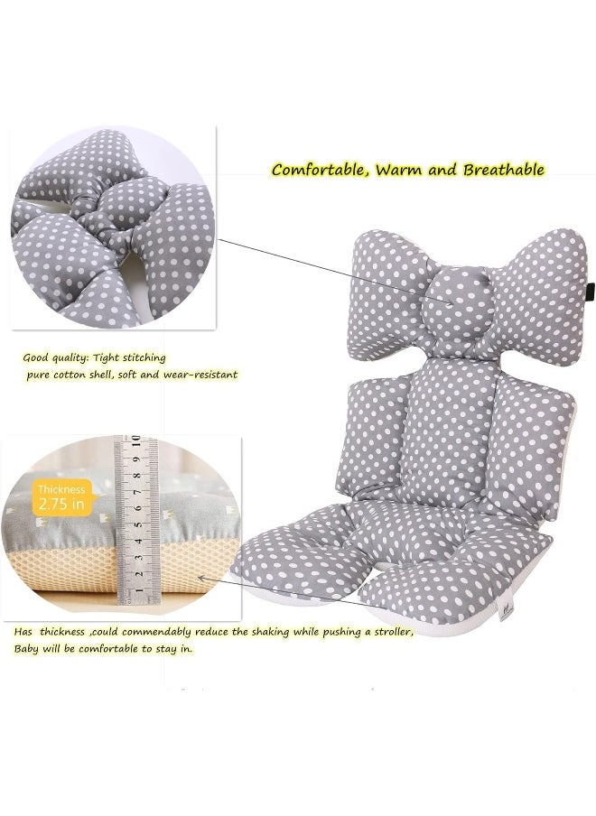 Baby Seat Pad Liner for Stroller–Soft Breathable，3D Air Mesh Cotton Universal Baby Stroller Cushion