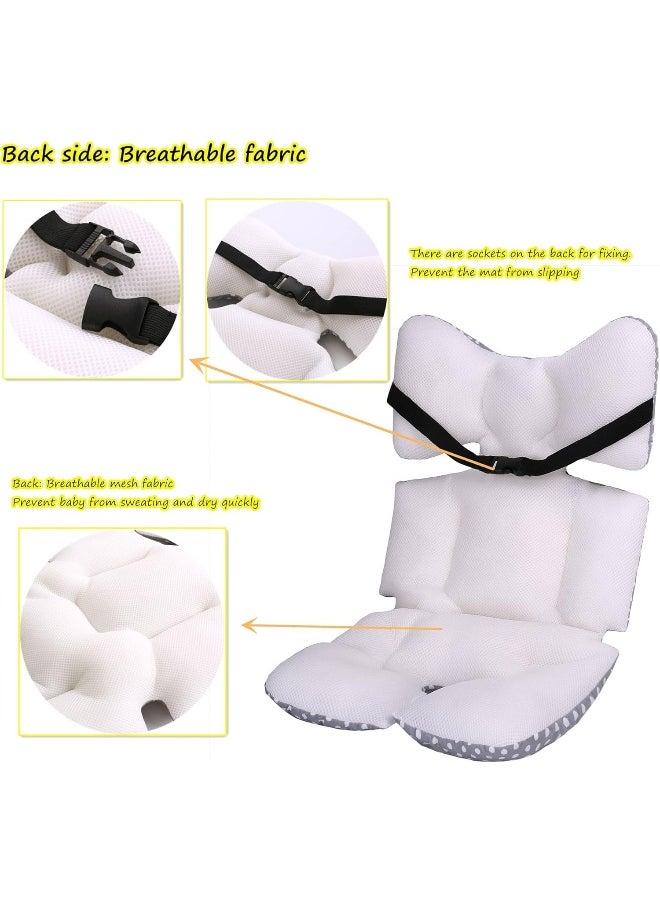 Baby Seat Pad Liner for Stroller–Soft Breathable，3D Air Mesh Cotton Universal Baby Stroller Cushion