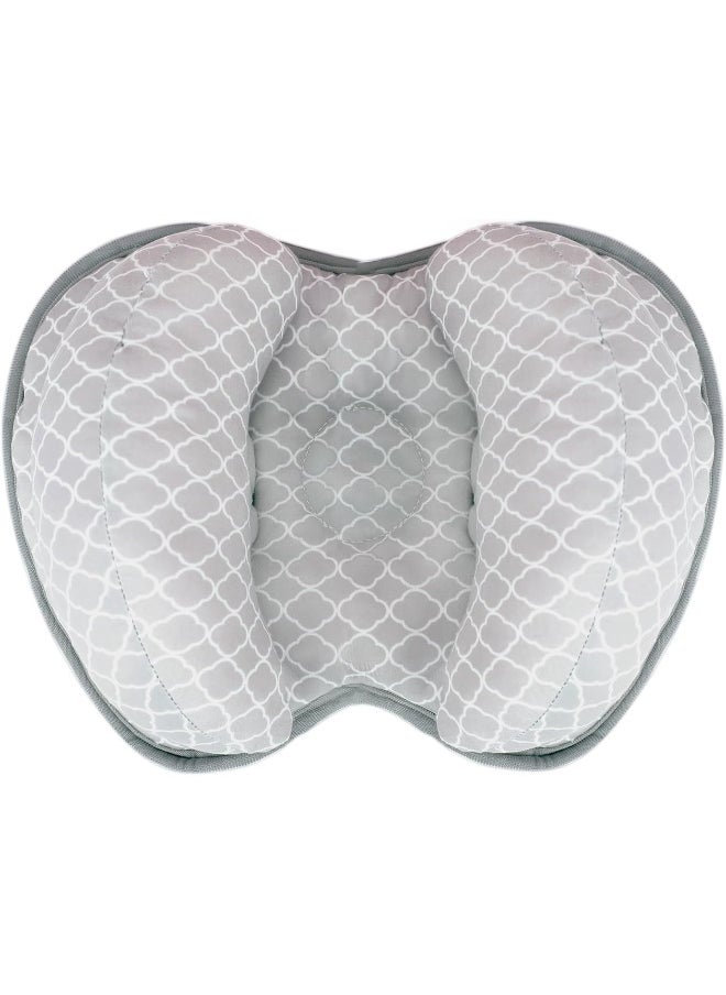 KAKIBLIN Baby Neck Pillow for Head, 2 in 1 Baby Travel Pillow, Banana Baby Head Pillow, Neck Pillow for Infants Small Boys and Girls, Neck Support for Stroller, White Cloud