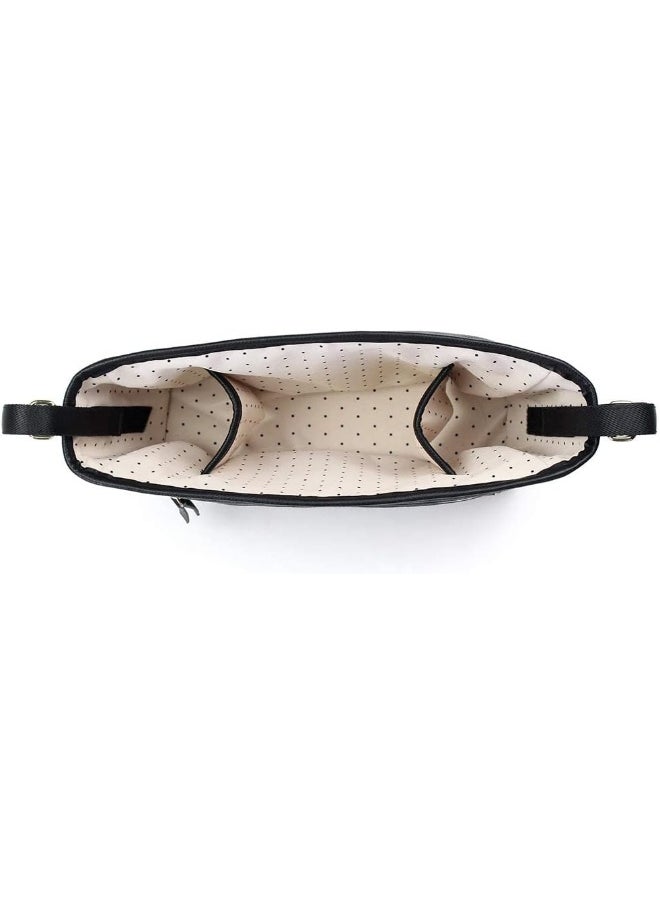 Itzy Ritzy Adjustable Stroller Caddy - Organizer Featuring Two Built-In Pockets, Front Zippered Pocket & Straps To Fit Nearly Any Stroller