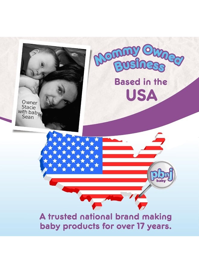 PBnJ baby Stroller Hooks for Hanging Diaper Bags - Mommy Stroller Clip and Stroller Accessories Organizer Hook - Large Hook for Mom Purse Shopping Grocery Bag and Accessory - (2 Pack)