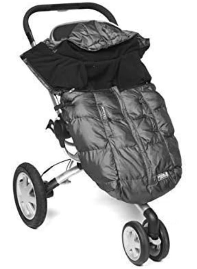 7 A.M. Enfant Pookie Poncho (Metallic Grey)